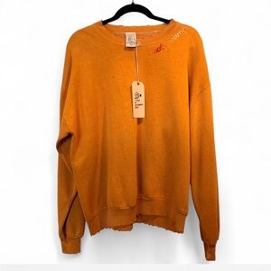 Cattywampus orange sweatshirt Size L